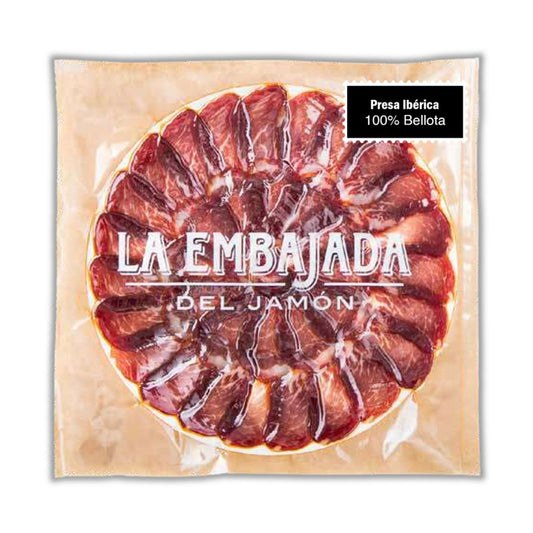 Presa Ibérica 100% Bellota. Corte tapa gourmet | Sobre 100 gr