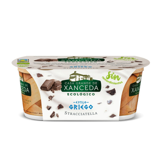 Yogur Griego Ecológico con Stracciatella | Pack de 2 x 125g