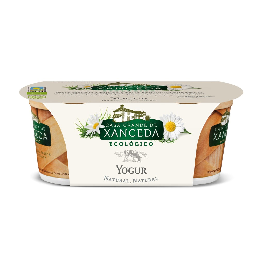 Yogur Ecológico Natural | Pack de 2 x 125g