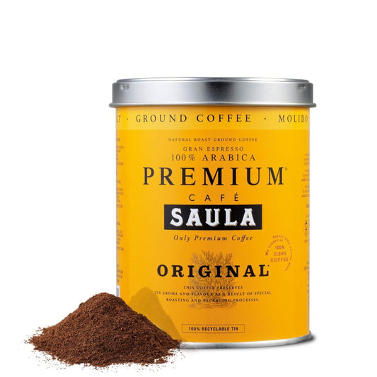 Café Saula. Gran Espresso Premium Original Blend 250g. Café Molido